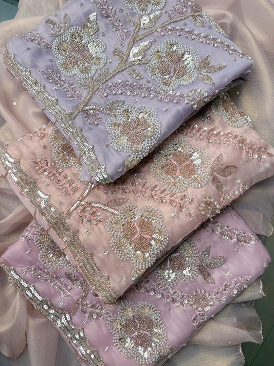 Glass tissue handwork suit