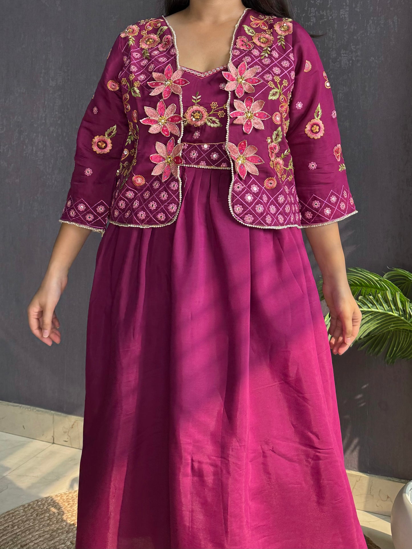 Designer Jacket set