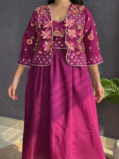 Designer Jacket set
