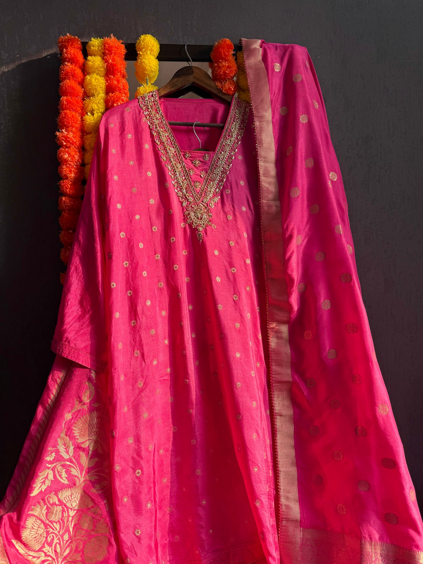 Premium Benarsi silk Lehenga set