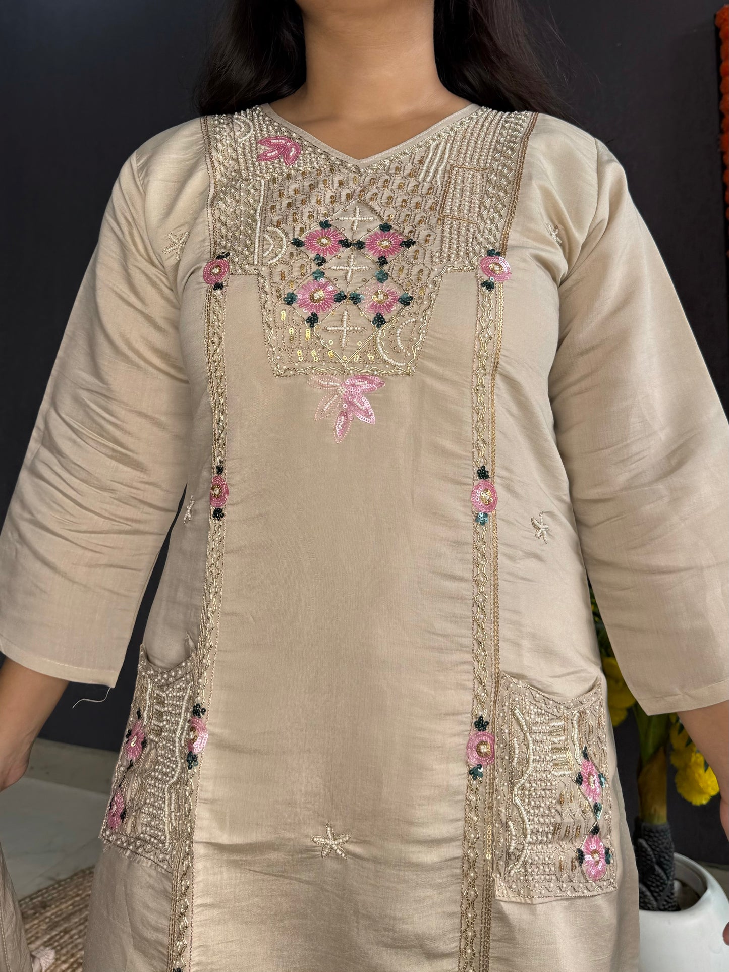 Handwork modal suit sets