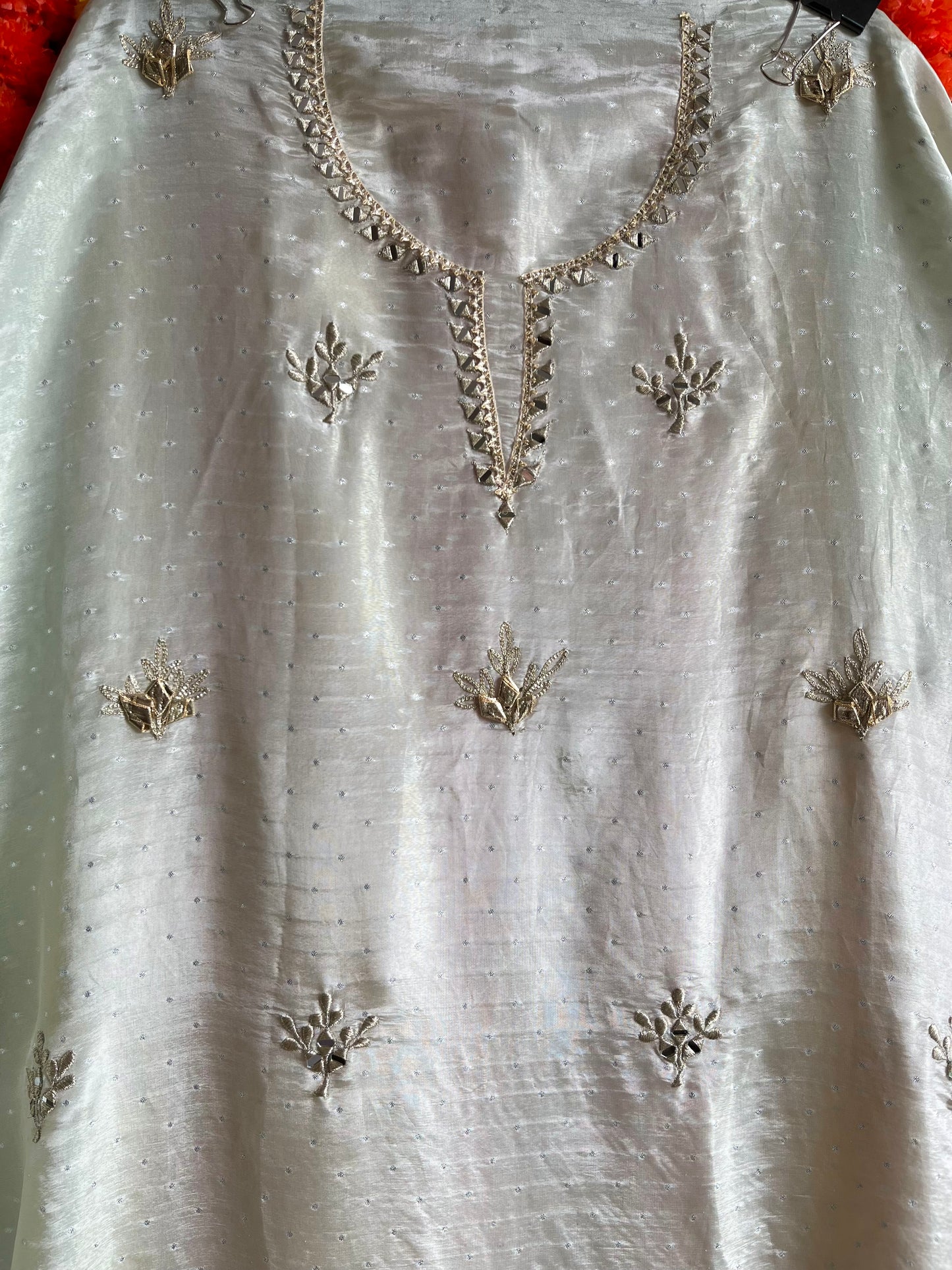Luxurious Gotapatti Benarsi suit