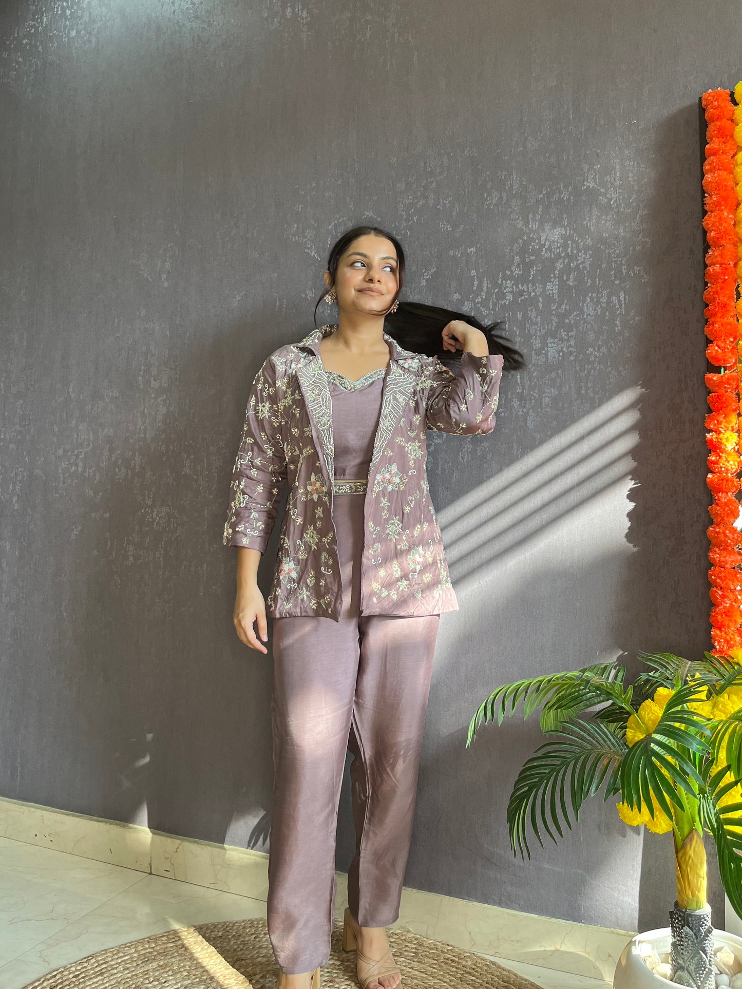 Premium handwork jacket set