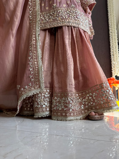 Luxurious gotapatti sharara set