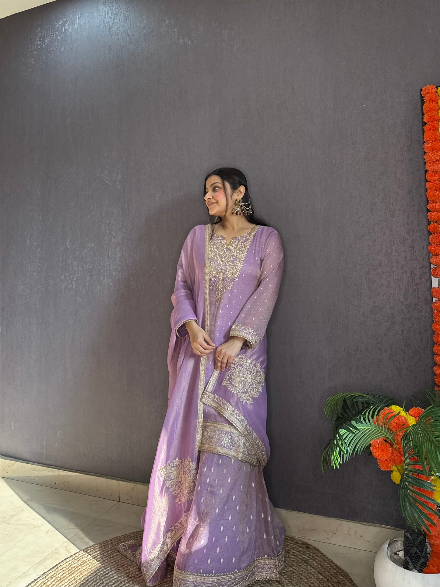 Luxurious Benarsi sharara set