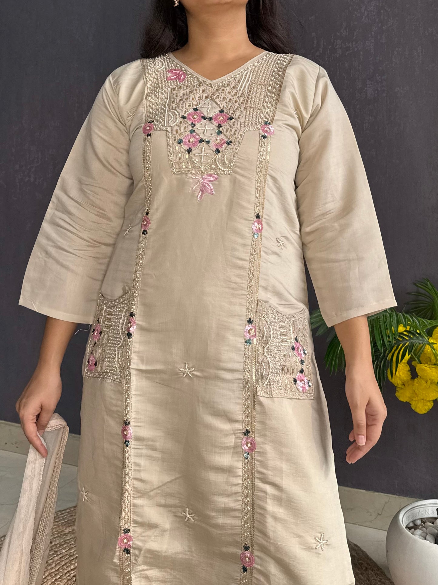 Handwork modal suit sets