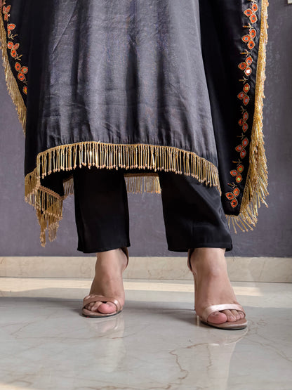 Handwork Sheesha kaftan set