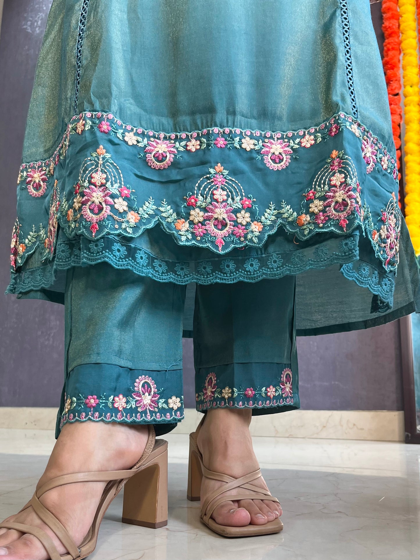 Aline Pakistani Handwork suit