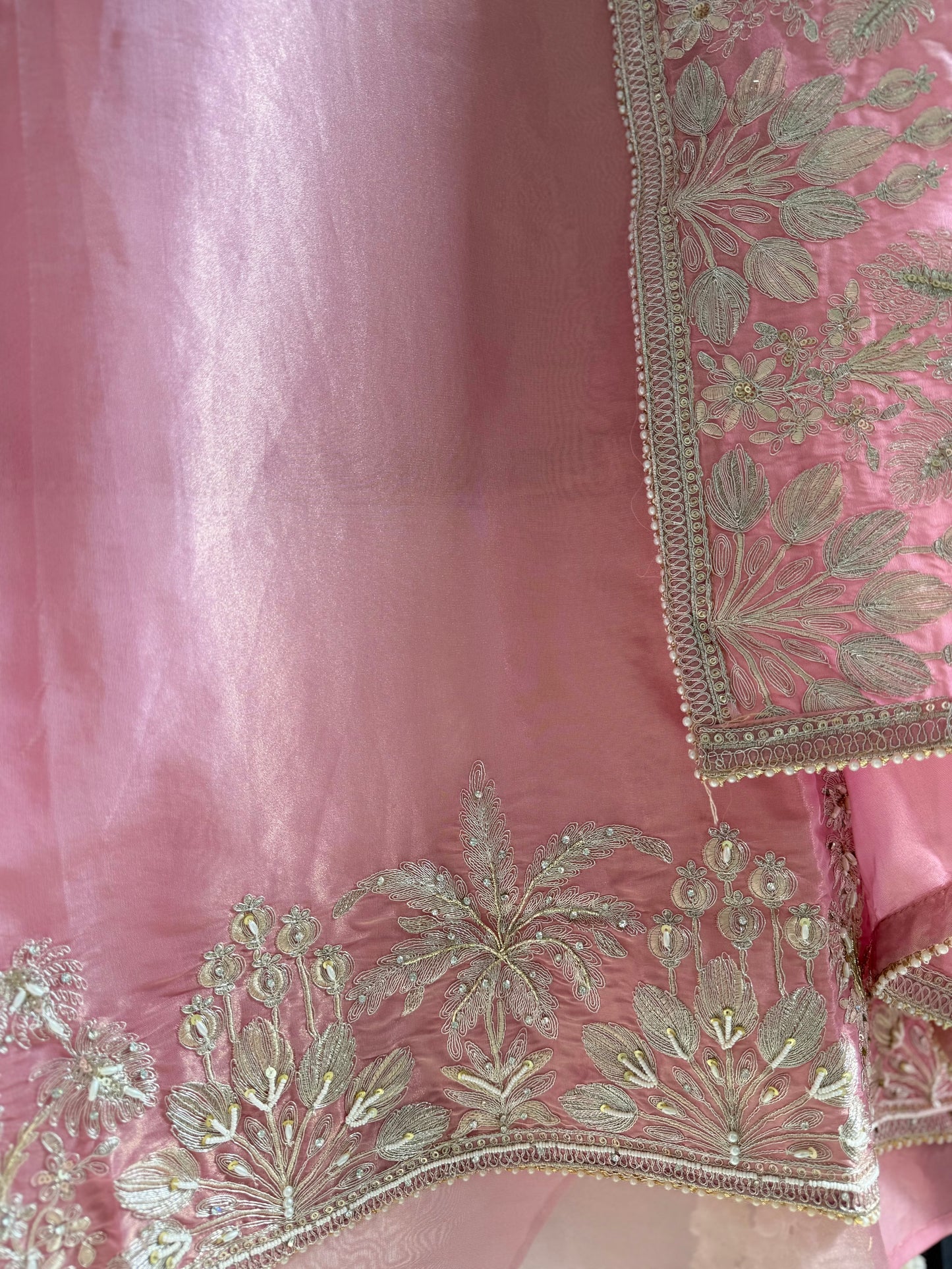 Luxurious Aari work handwork suit