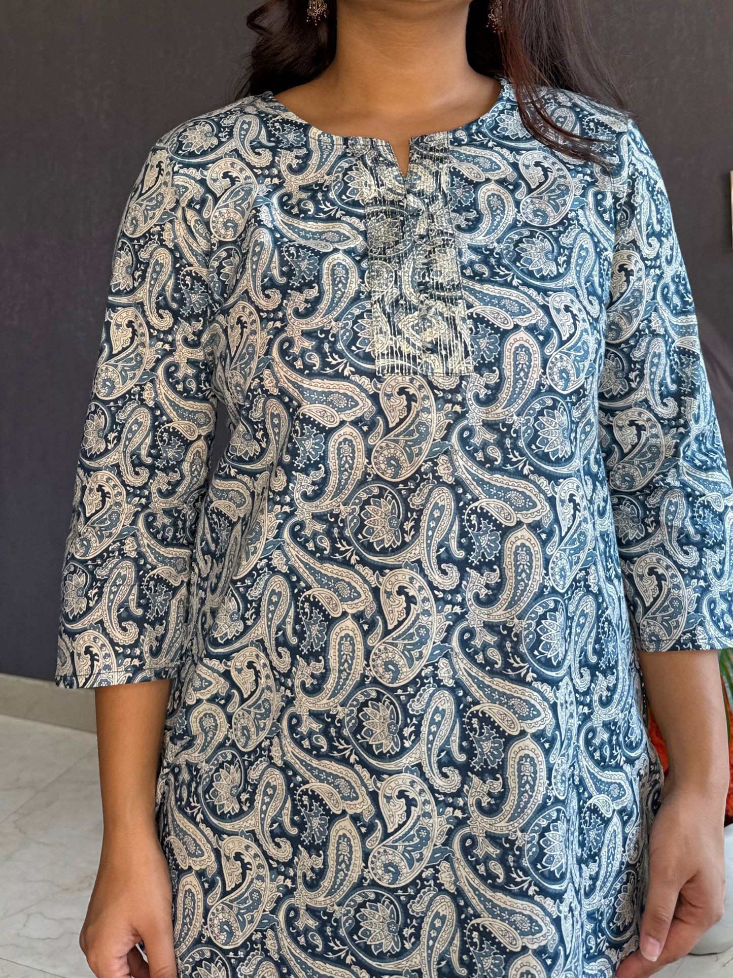 Paisley Printed short kurtas
