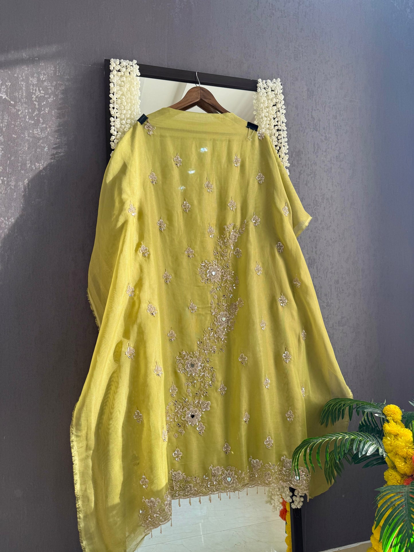 Luxurious hearts handwork suit