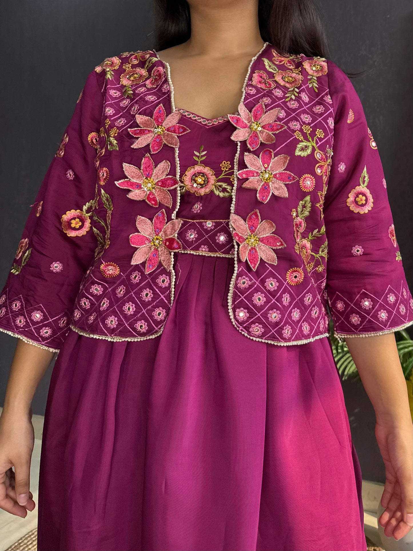 Designer Jacket set