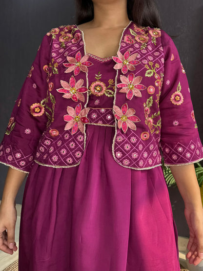 Designer Jacket set