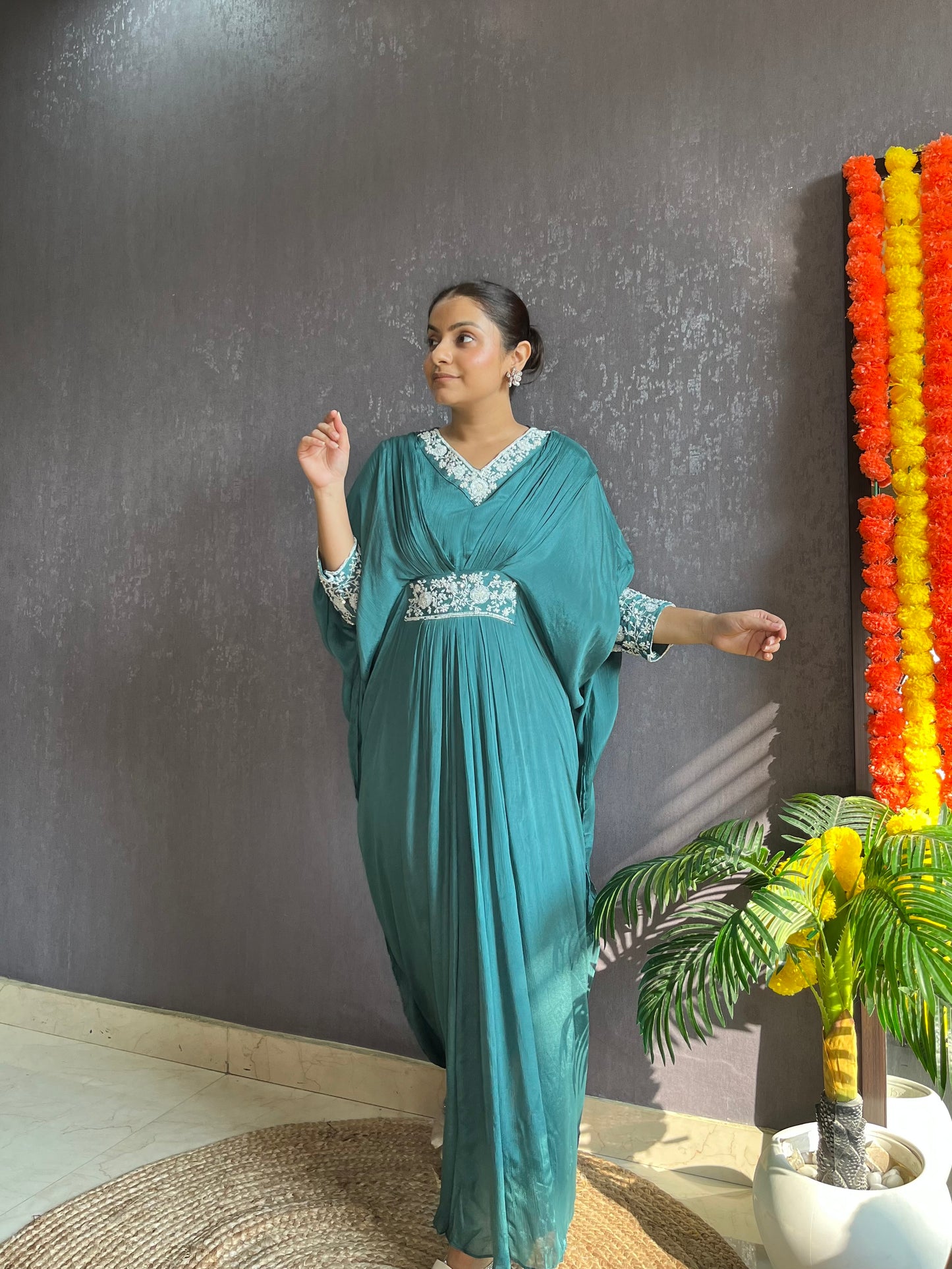 Luxurious kaftan dress