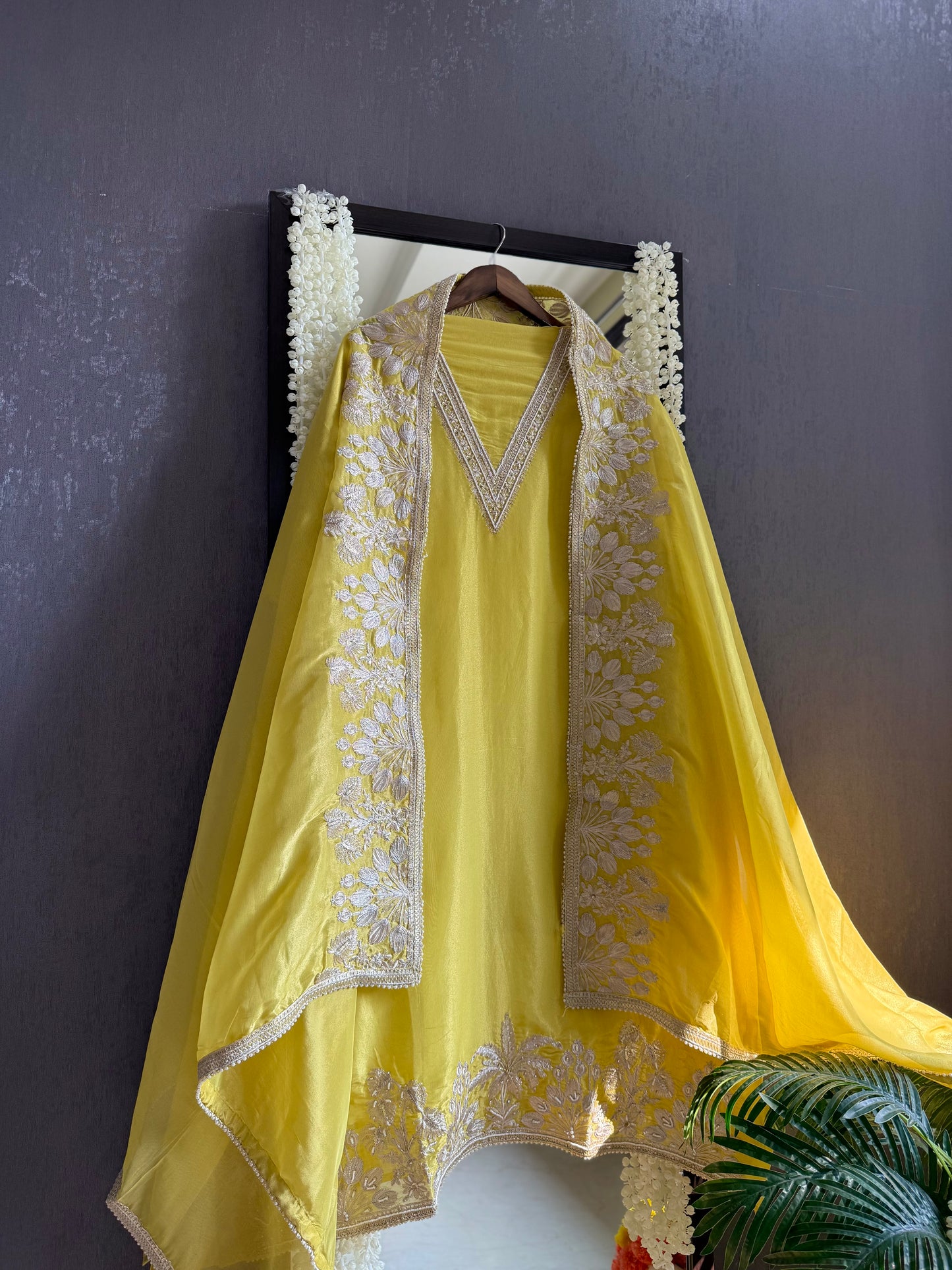 Luxurious Aari work handwork suit