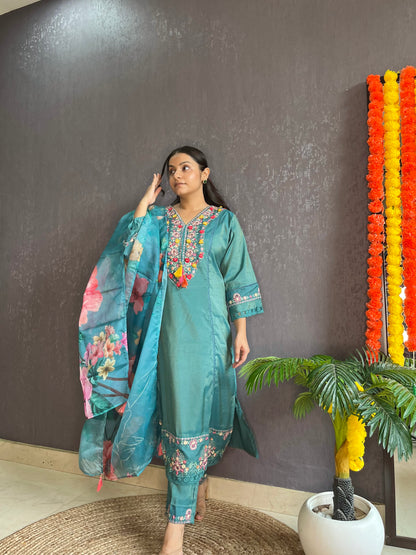 Aline Pakistani Handwork suit