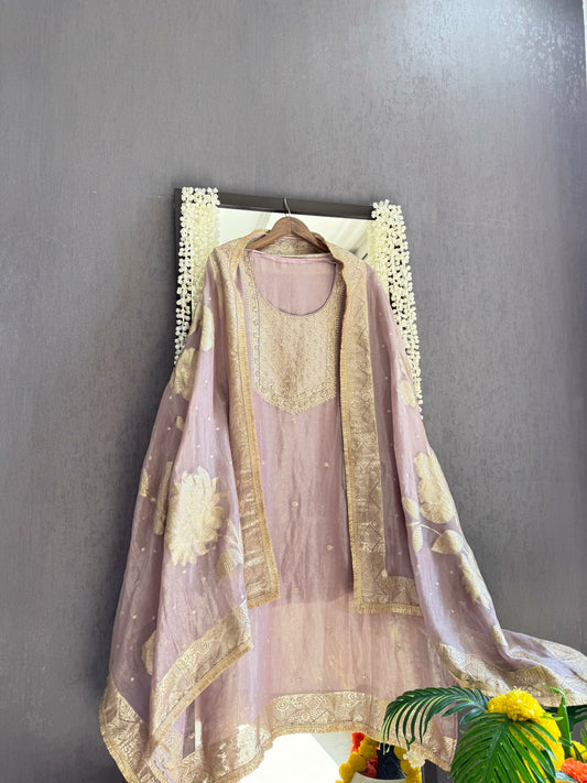 Zardozi Benarsi suit