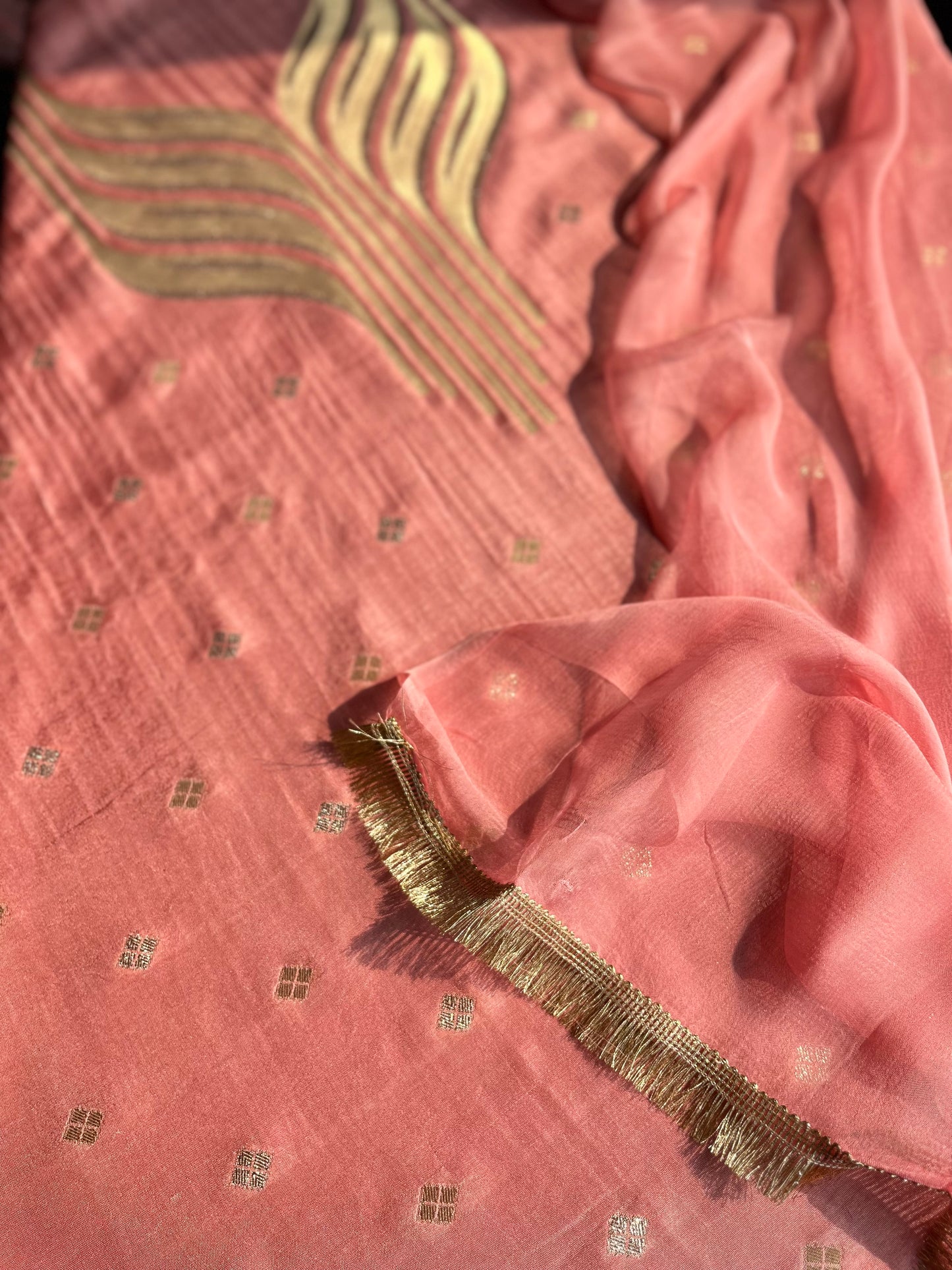 Benarsi silk suit