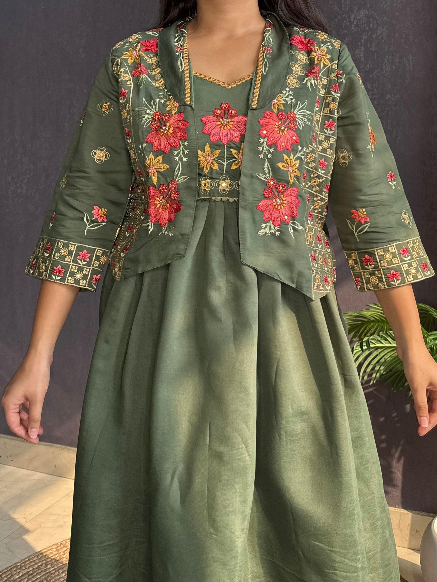 Designer Jacket set