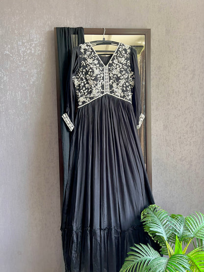 Handwork Anarkali suit