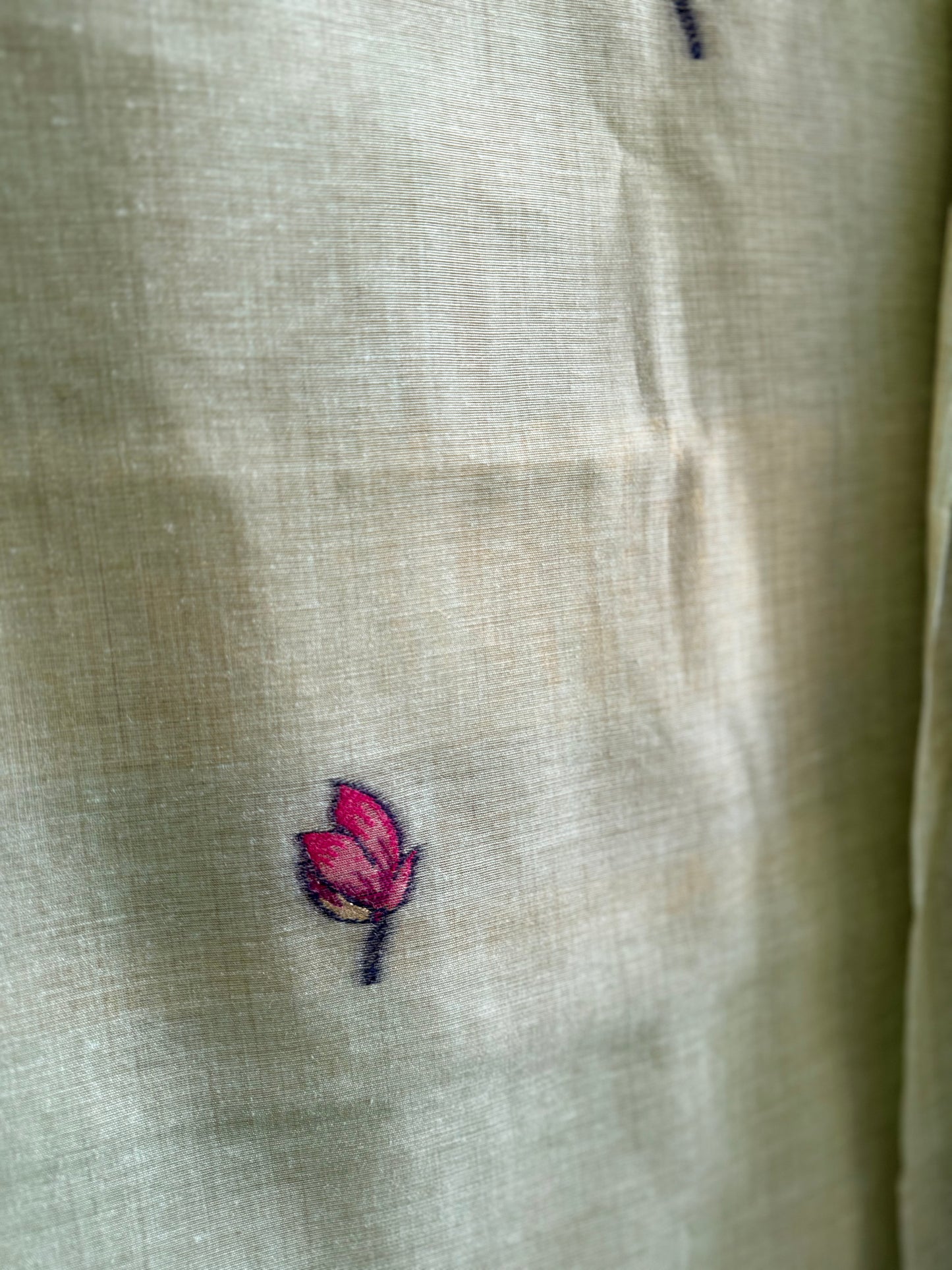 Light Chanderi Jamdani suit
