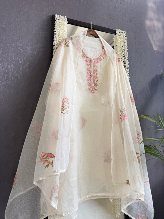 Kota doria aari work suits