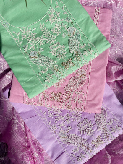 Pearlwork premium cotton suits