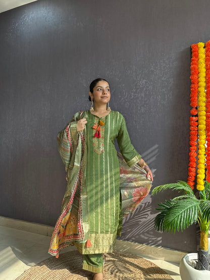 Benarsi silk suit sets