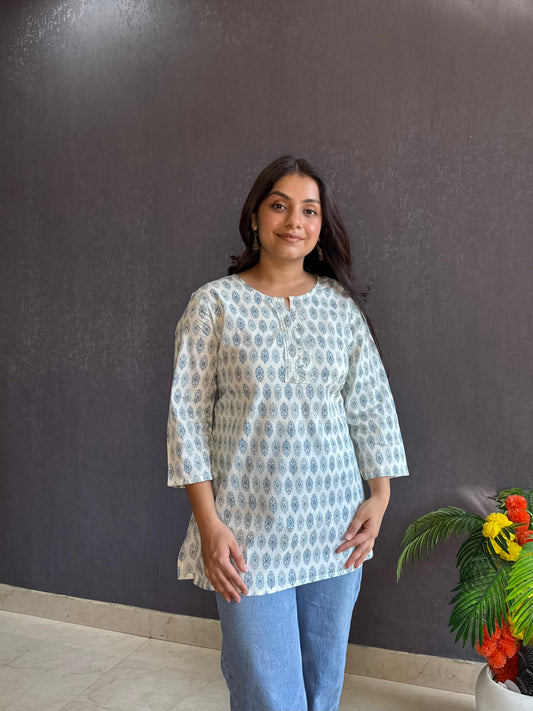 Ethnic Printed short kurtas