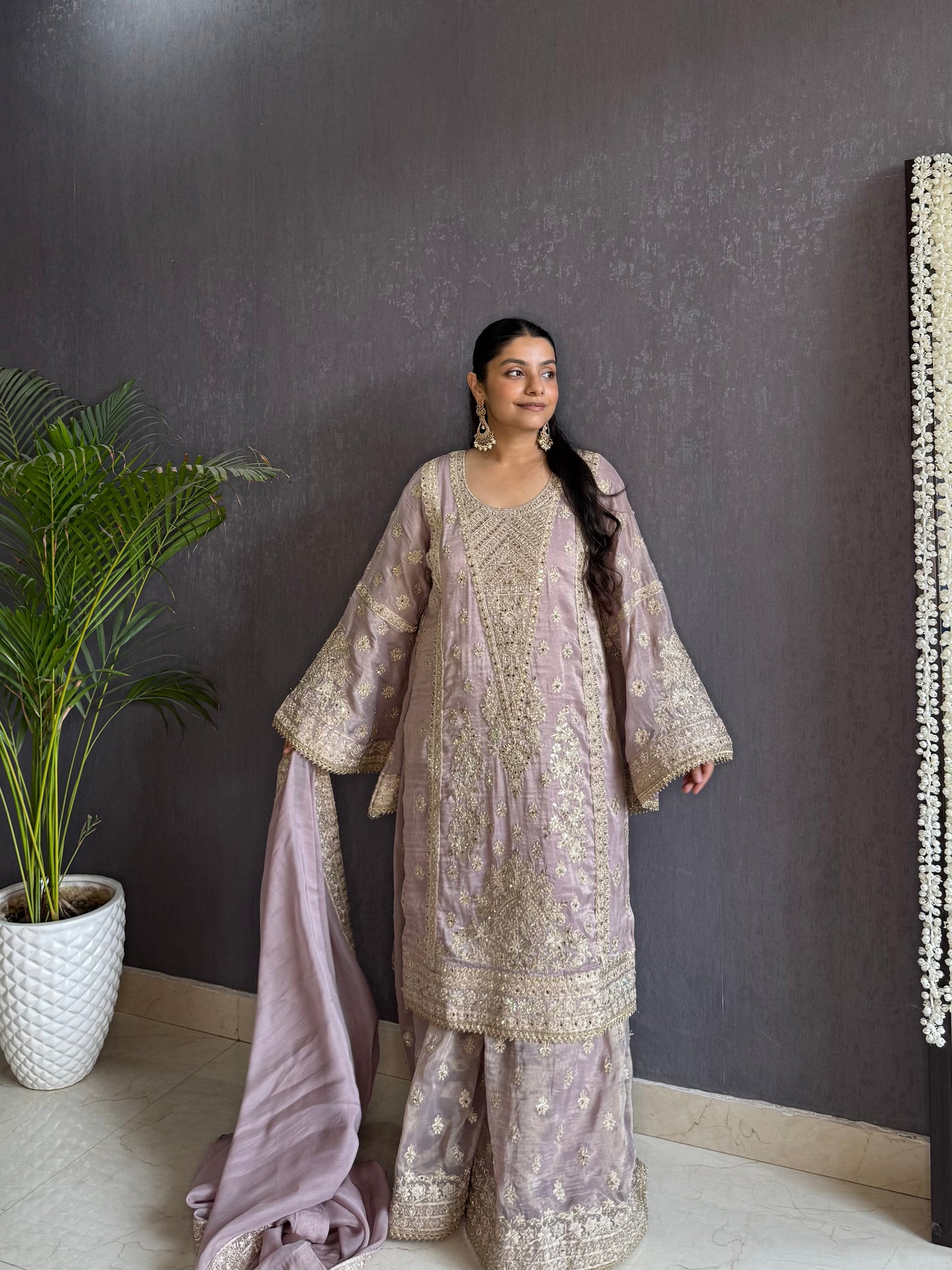 Luxurious sharara set