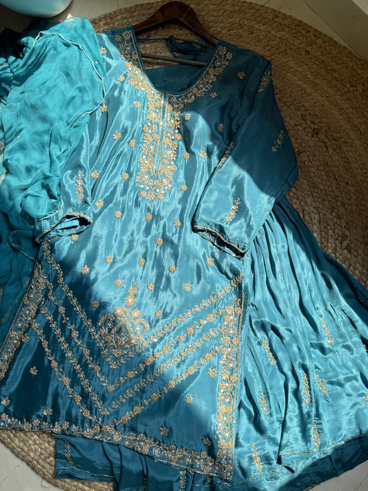 Handwork sharara set
