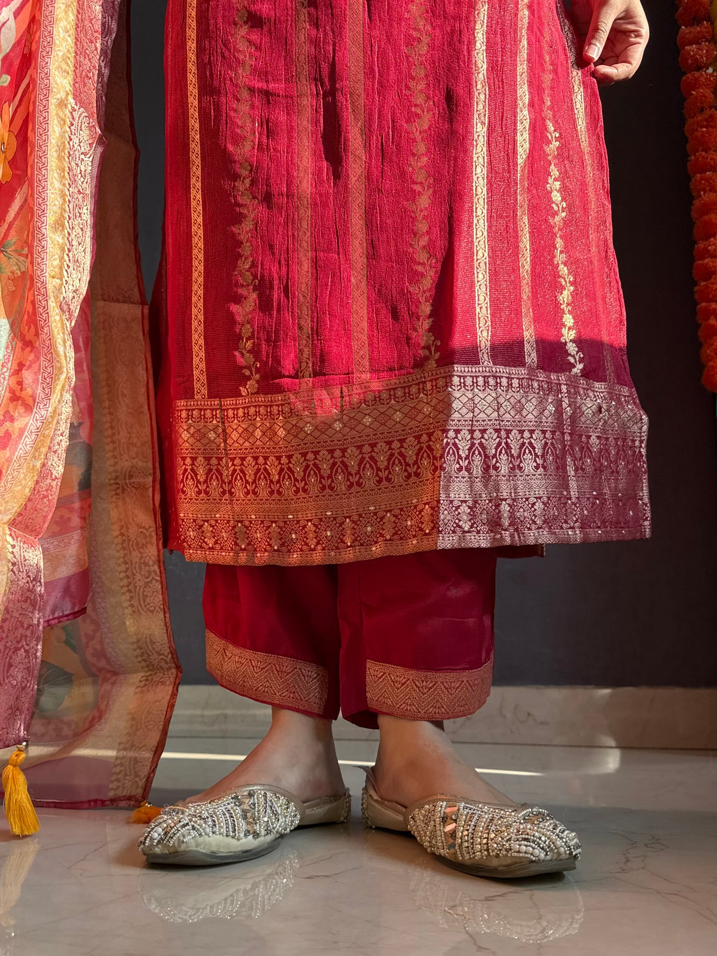 Benarsi silk suit sets