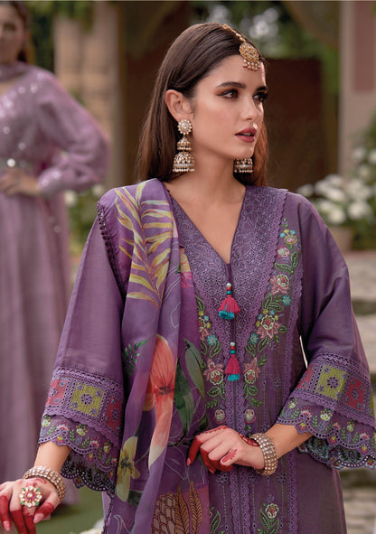 Angrakha Pakistani designer suit