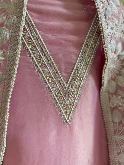 Luxurious Aari work handwork suit