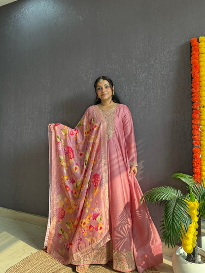 kalidaar Anarkali set