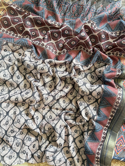 Pure cotton ajrakh suits