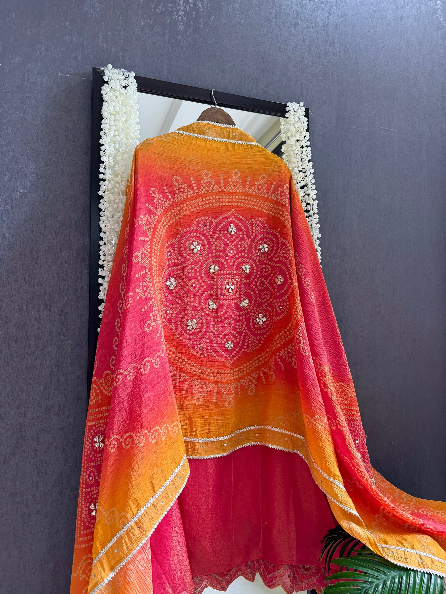 Luxurious Gotapatti Bangles suit