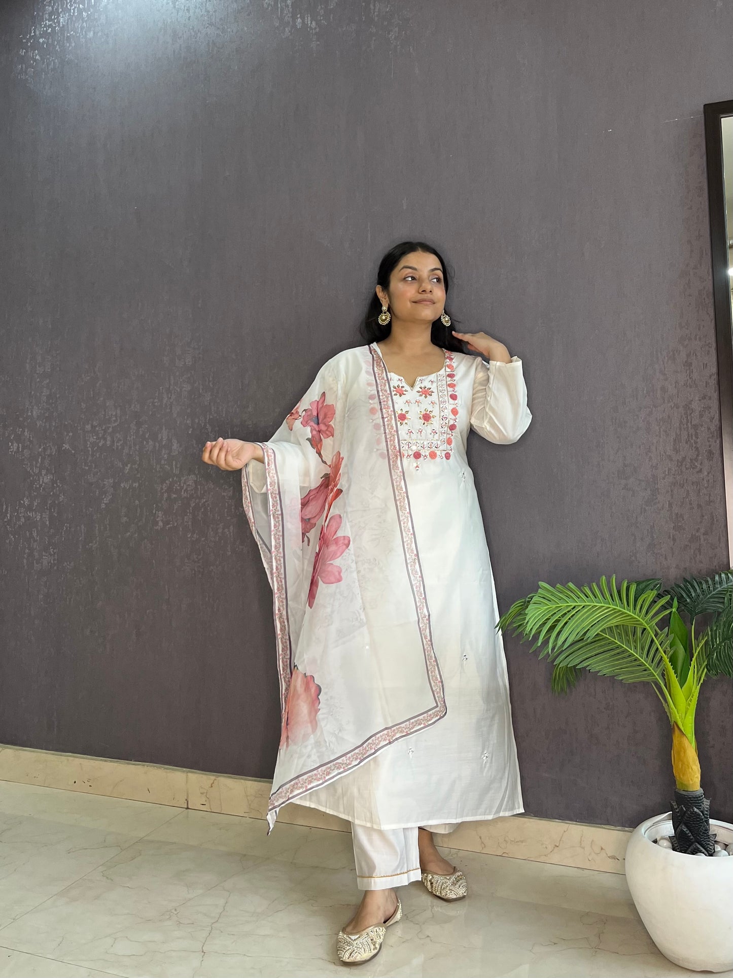 Gotapatti mirrorwork suit sets