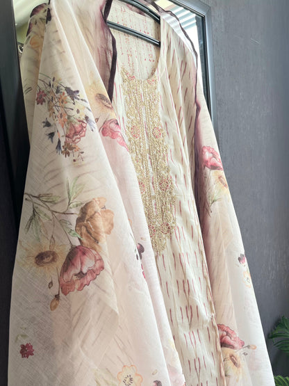 Cotton- Kota Aari work suits