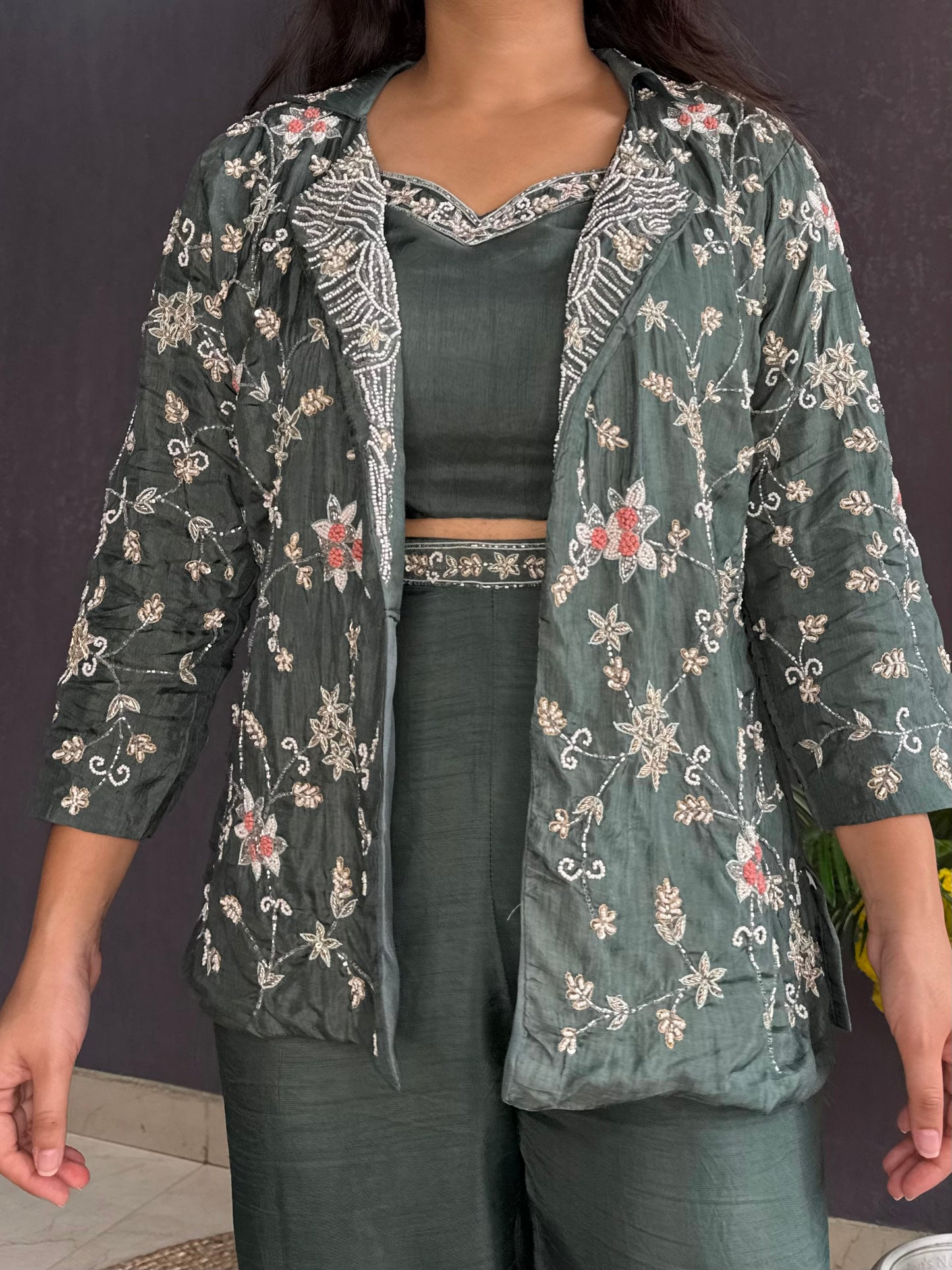 Premium handwork jacket set