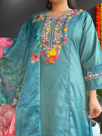 Aline Pakistani Handwork suit