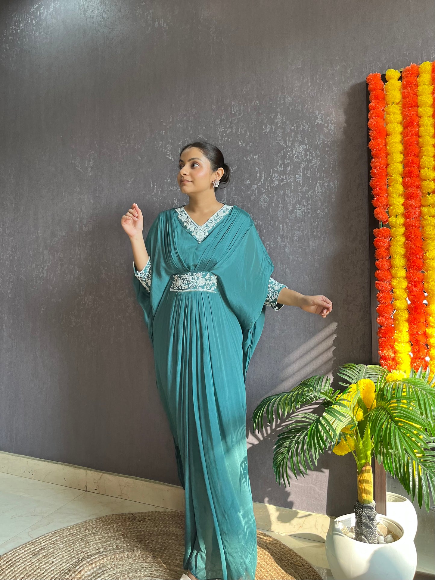 Luxurious kaftan dress