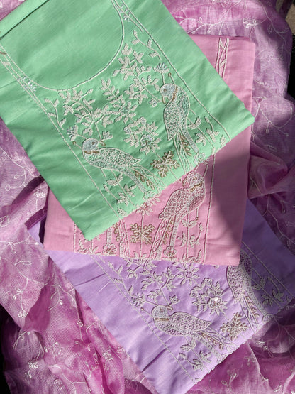 Pearlwork premium cotton suits
