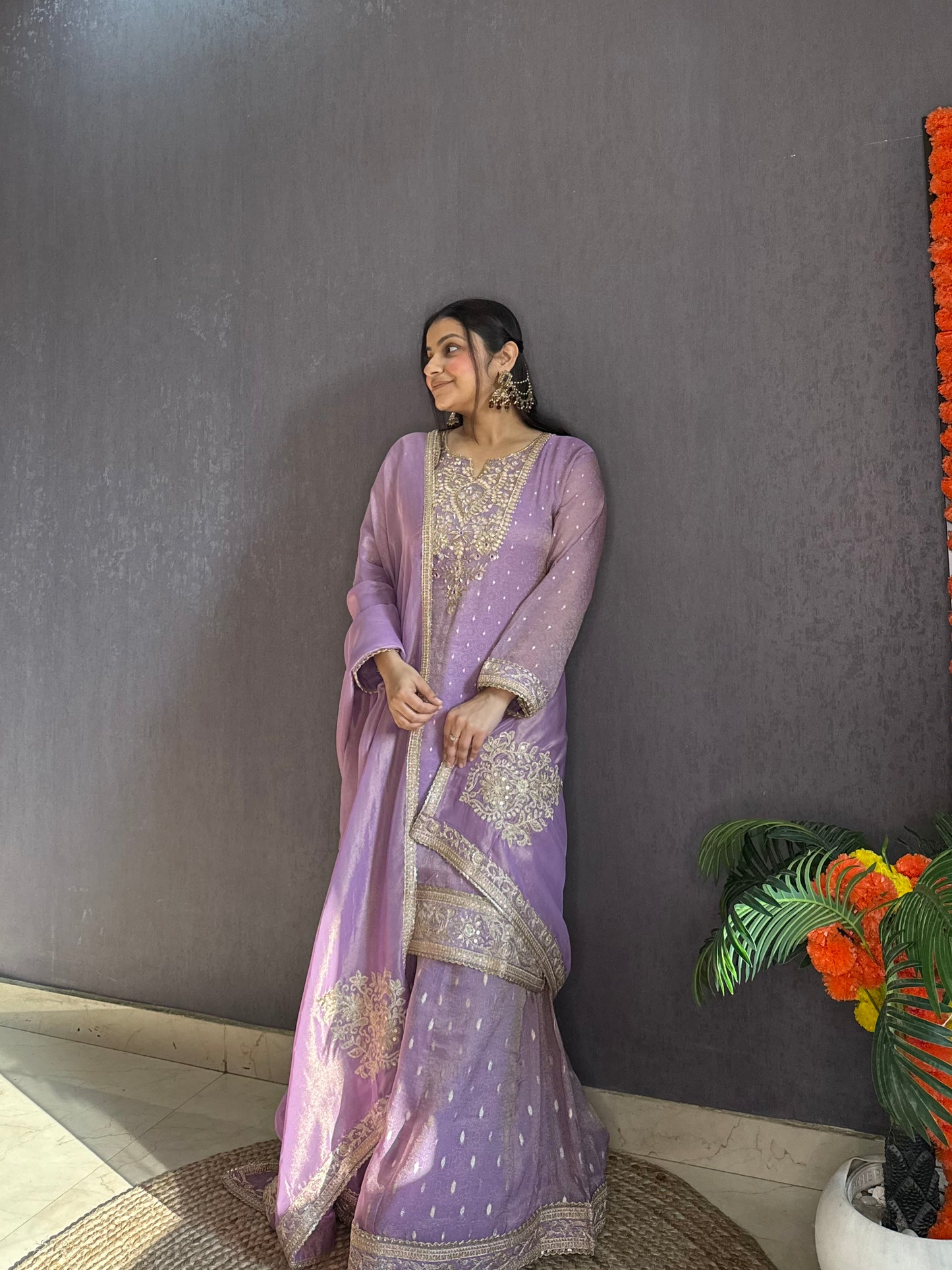 Luxurious Benarsi sharara set