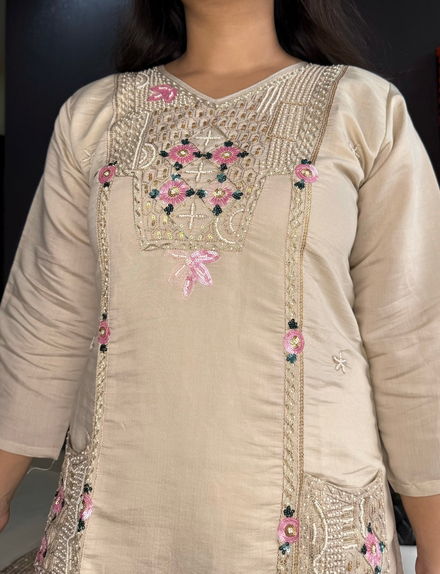 Handwork modal suit sets
