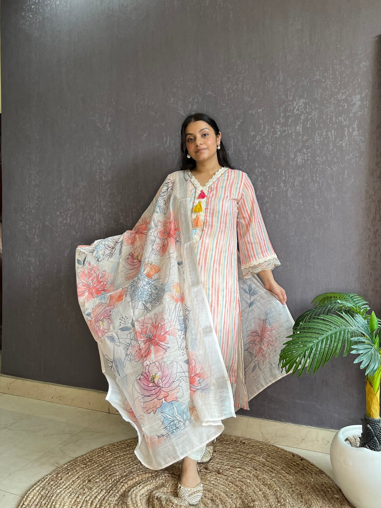 Linen designer suits