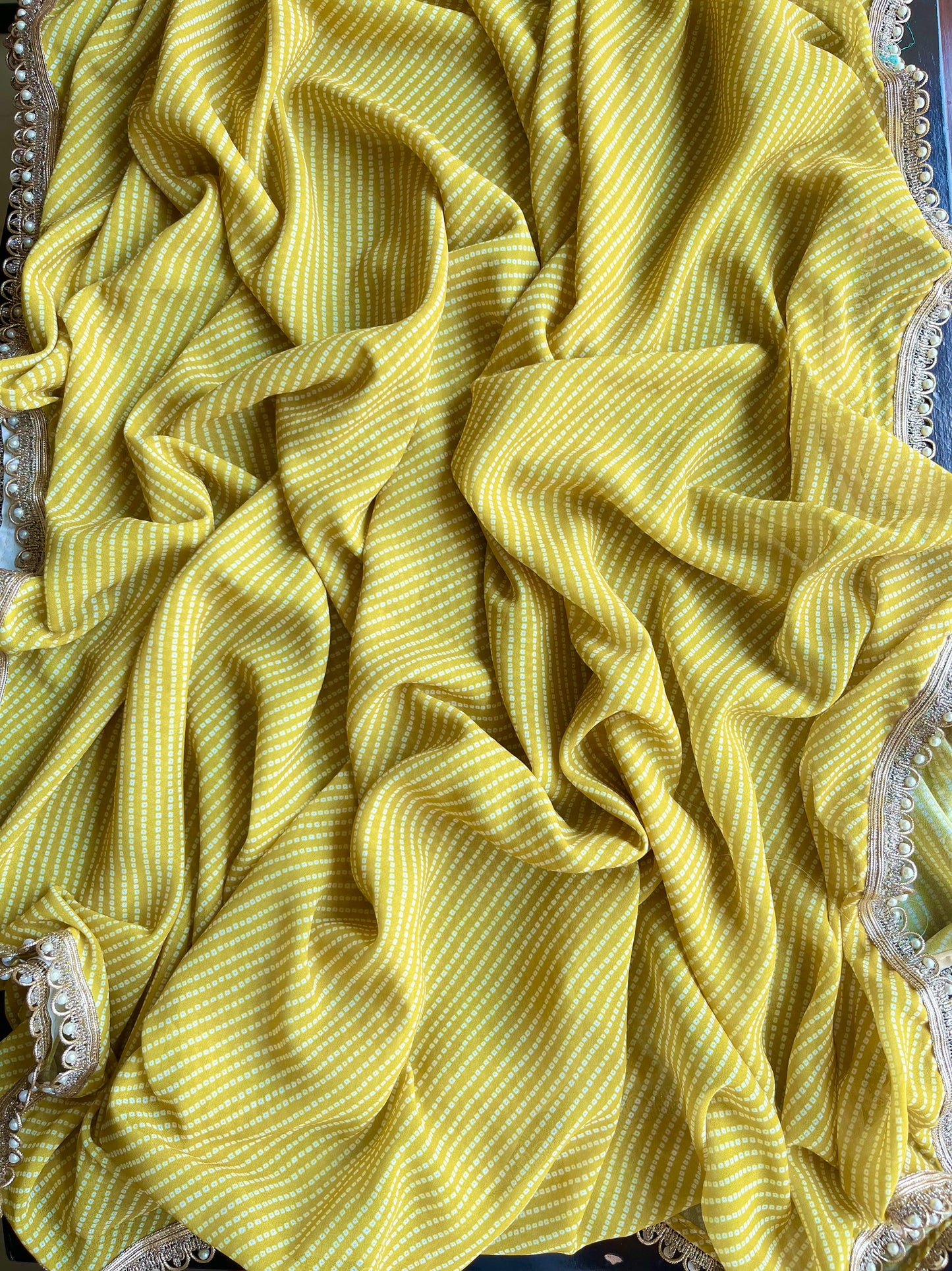 Punjabi Bandhani handwork suits