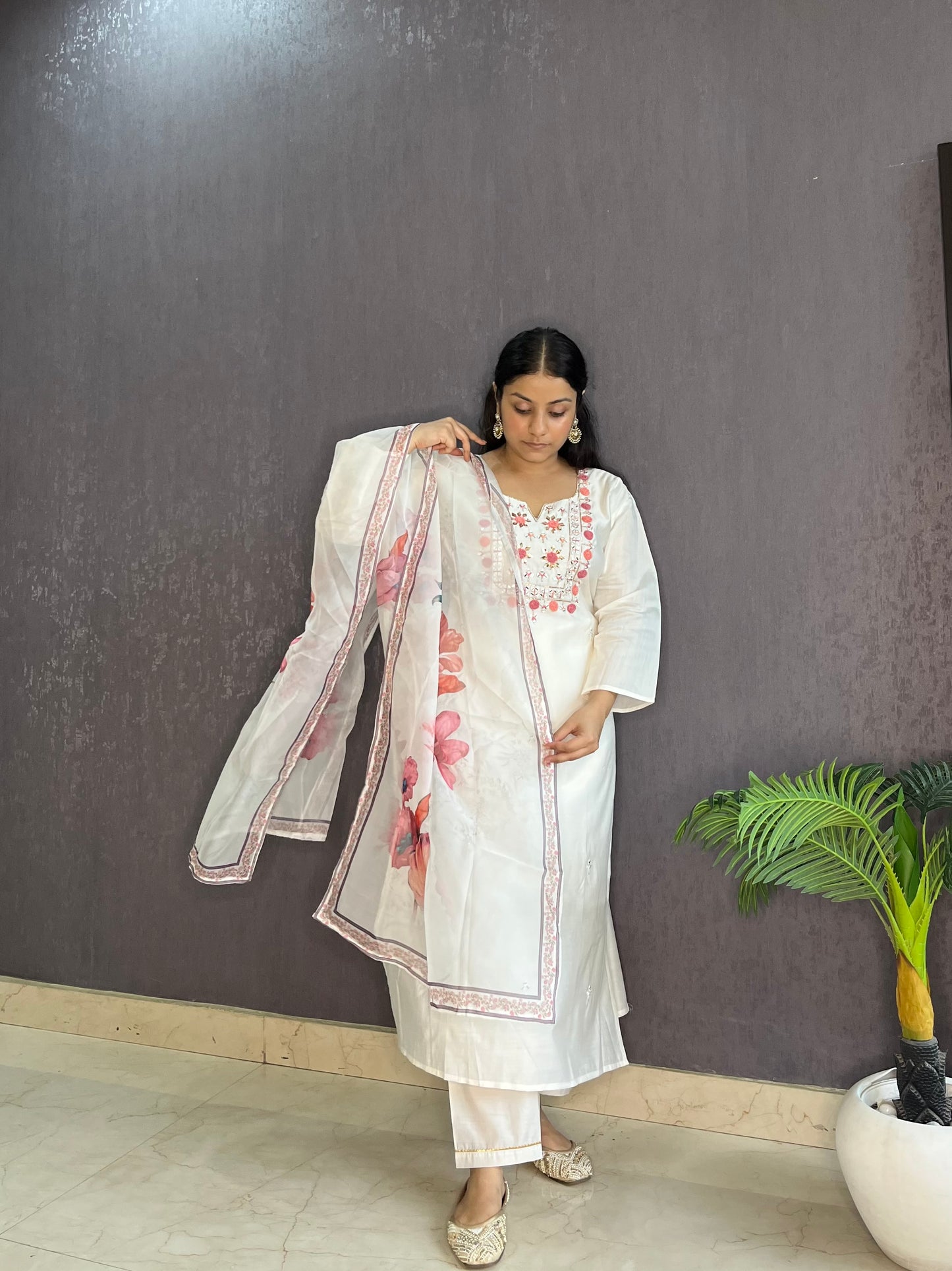 Gotapatti mirrorwork suit sets