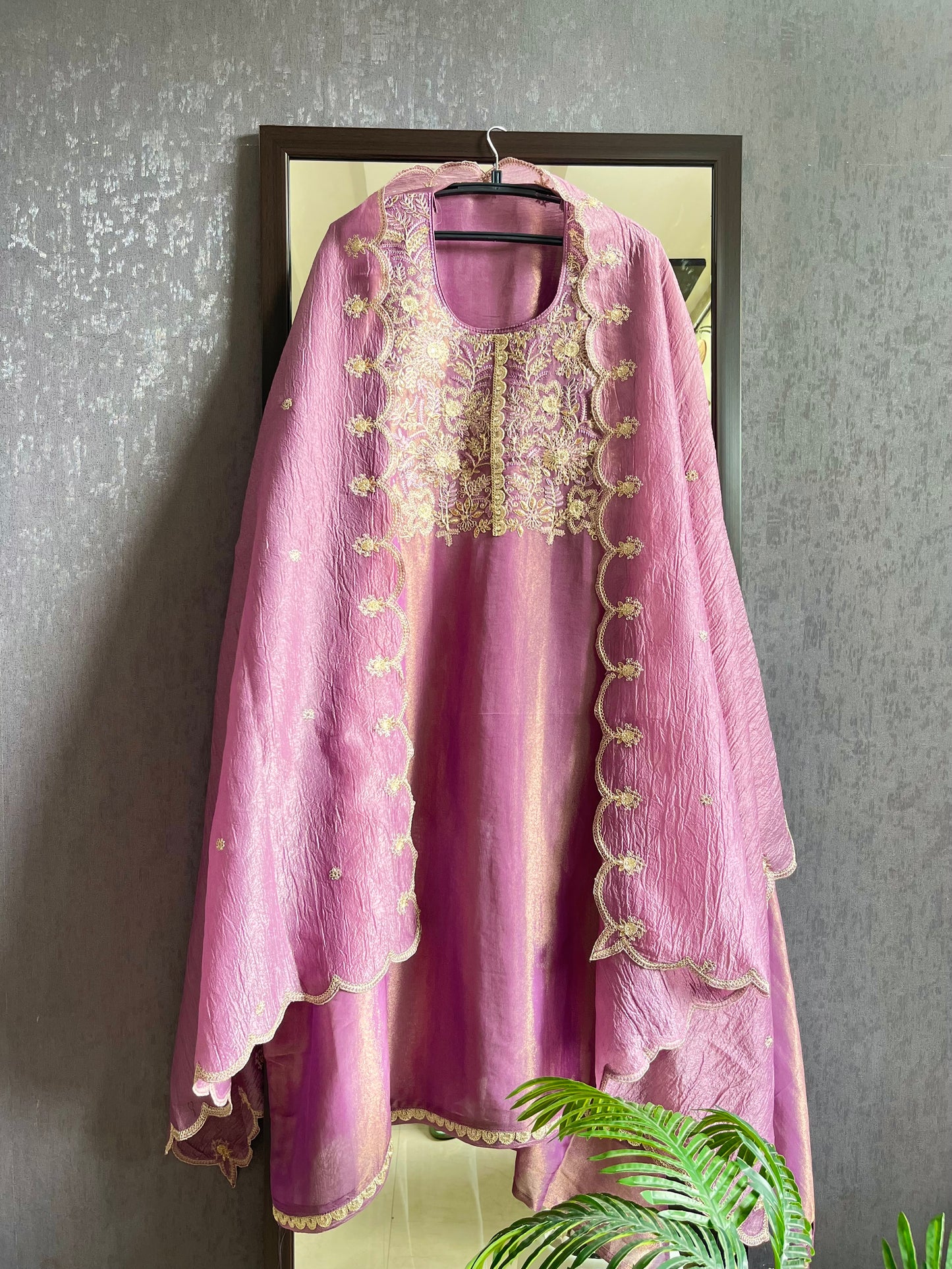 Luxurious Marori aari work suit