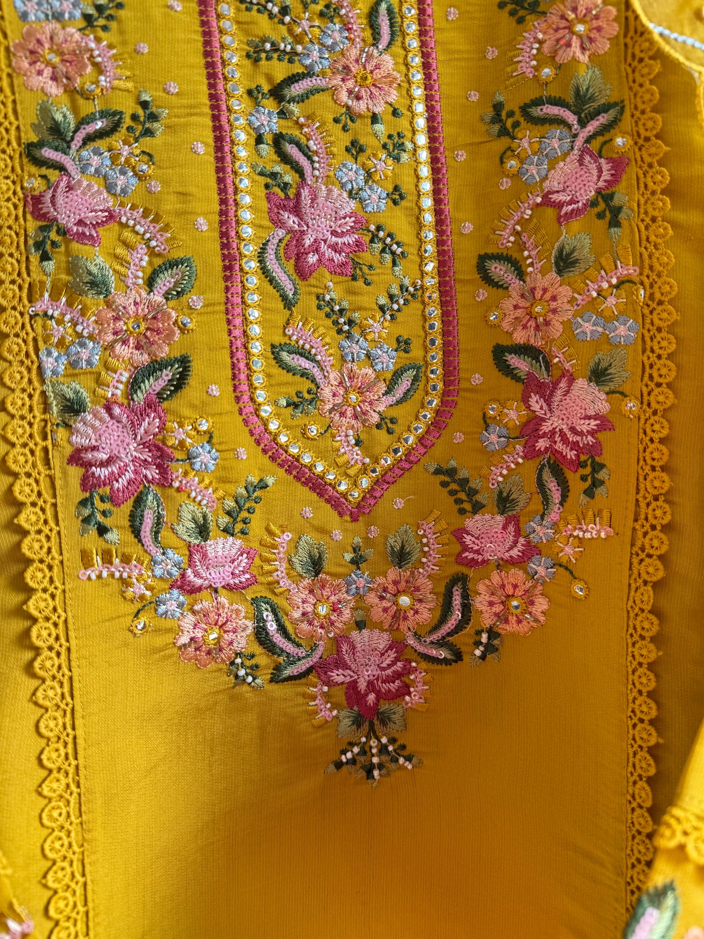 Pakistani designer suit